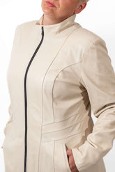 Women's leather jacket Adela
